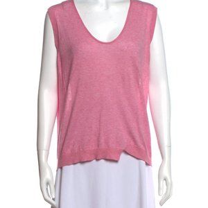 Zadig & Voltaire V-Neck Sleeveless Cashmere  Size L